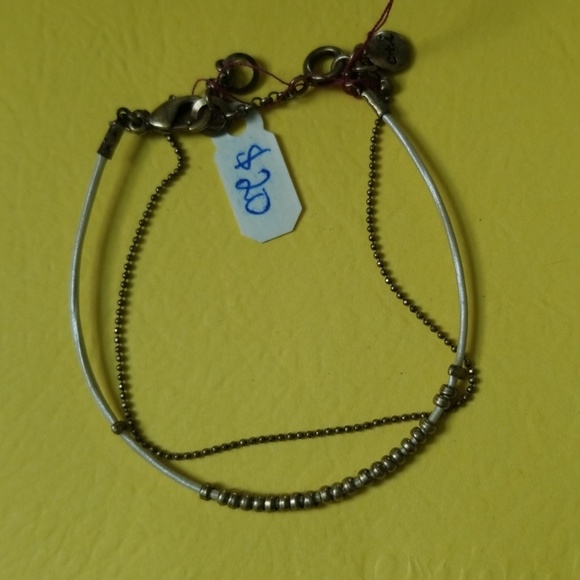 Gold color Beaded Bracelet by Chloe and isabel - Picture 2 of 2